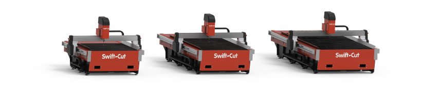 MK4-Size-Range-v3 Swift-Cut Pro range of CNC plasma cutting tables