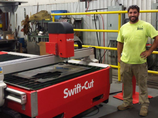 A1A Swift-Cut Pro CNC plasma cutting table