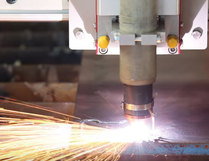 15 mm stål A, skärning på Swift-Cut  skärbord