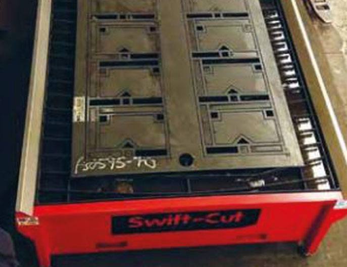 Auckland Sheet Metals Ltd Swift-Cut CNC skärmaskin