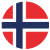 Bandierina della Norvegia