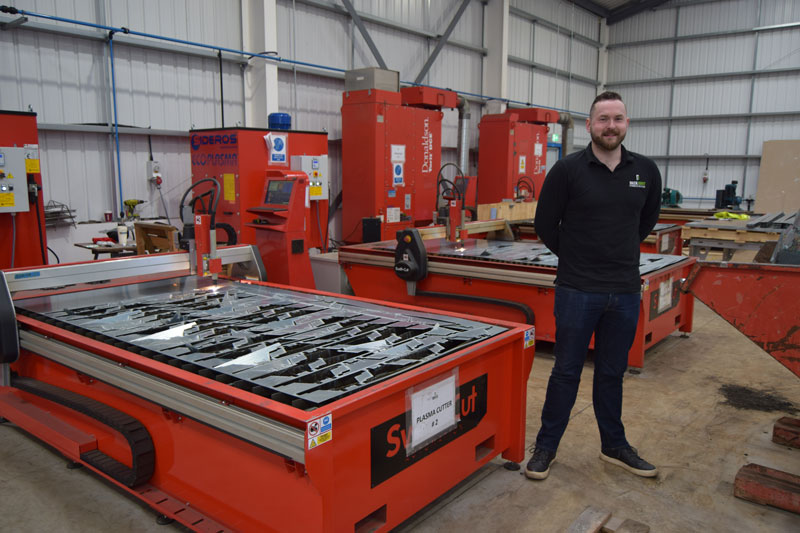 Swift-Cut CNC skärbord för metallskärning skärbord Deck Joint