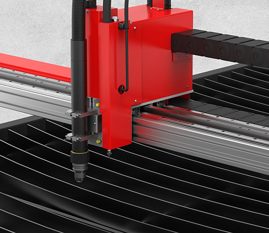 Swift-Cut XP CNC laser cutting table with ESAB torch
