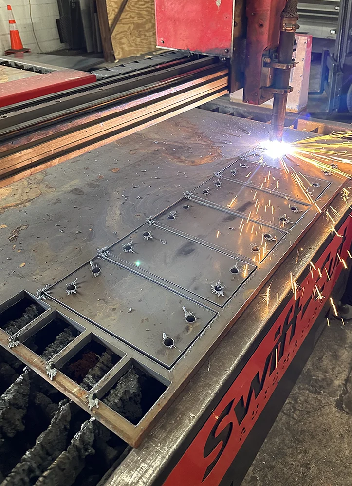 Metal Supermarket Swift-Cut XP CNC-plasmasnijtafel in actie
