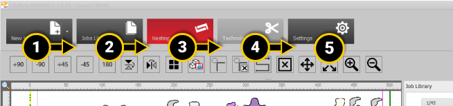 Navigazione nel software SwiftCAM di Swift-Cut