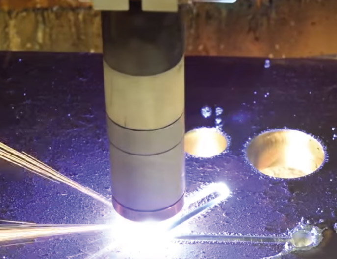 30 mm stål  200 A O2-luft
