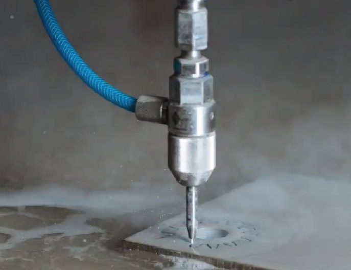 Swift-Jet taglio 20mm in acciaio inox