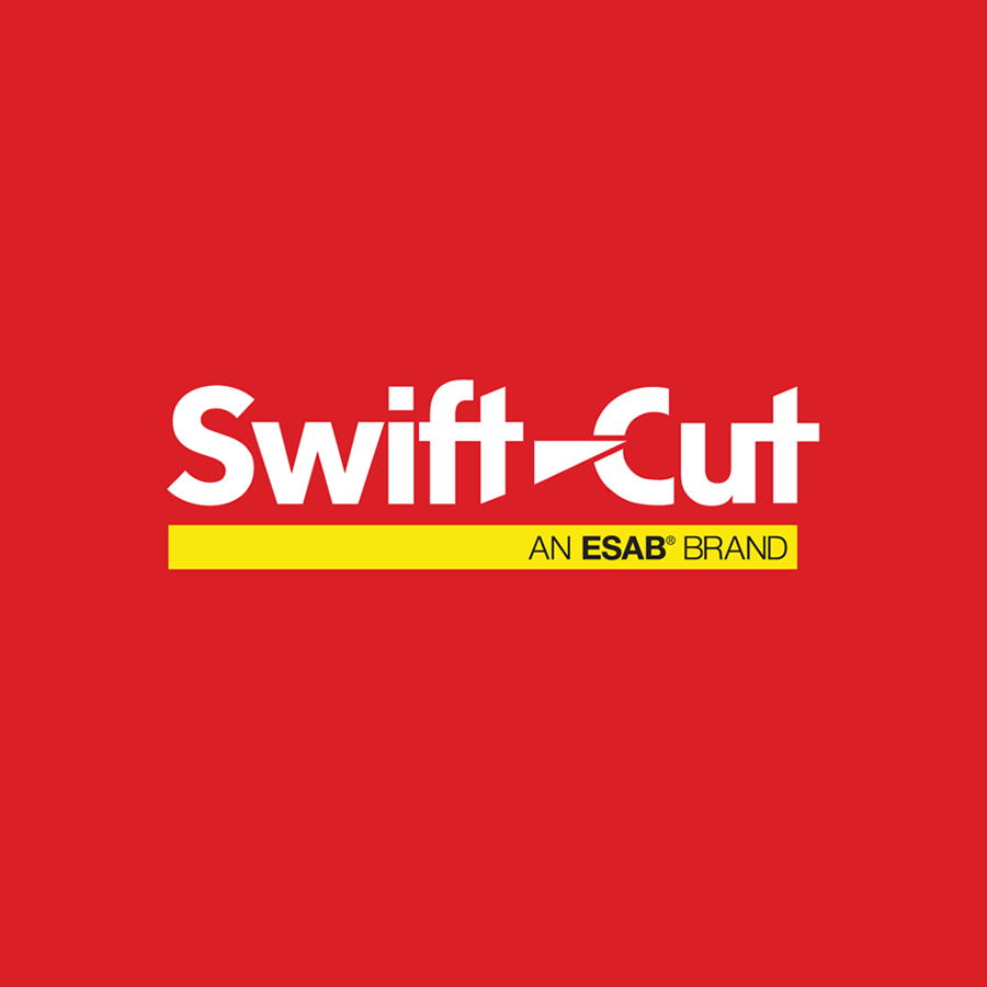 Swift-Cut på en röd bakgrund