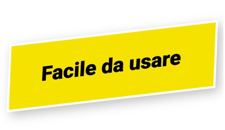 Italian text block yellow - facile da usare