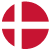 Icono de la bandera de Dinamarca