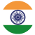 Pictogram van de vlag van India