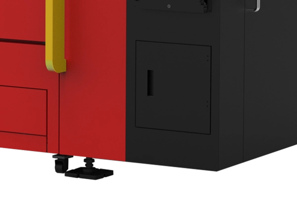Imagen de la base soldada de la máquina láser de fibra CNC Swift-Laser Pro