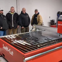 LLIW Metaalbewerking met hun Swift-Cut Pro CNC-plasmasnijtafel