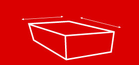 Overzichtstabel voor tafelafmetingen – Swift-Cut-tafelkiezer